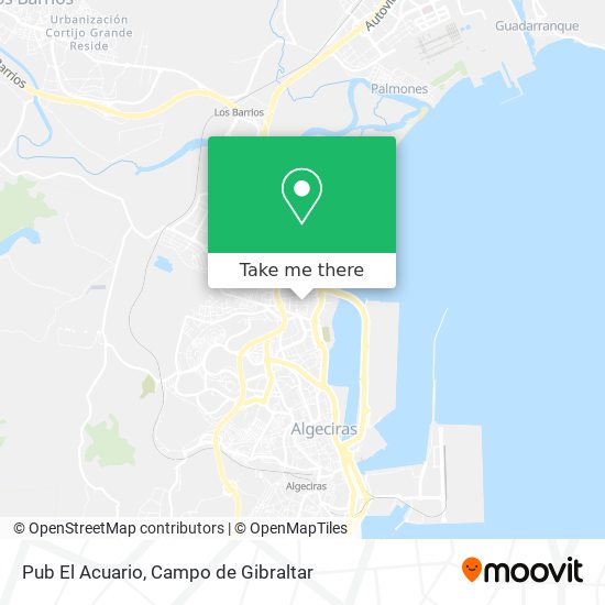 Pub El Acuario map