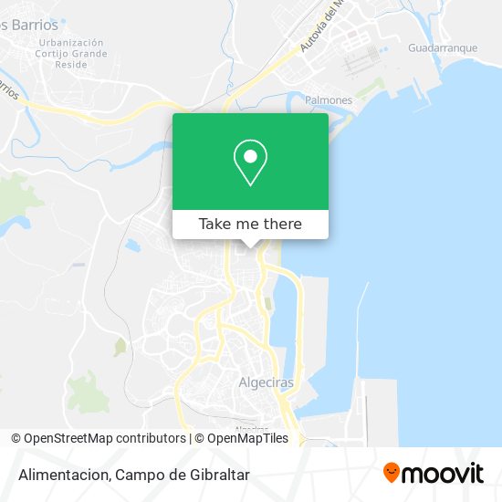 Alimentacion map
