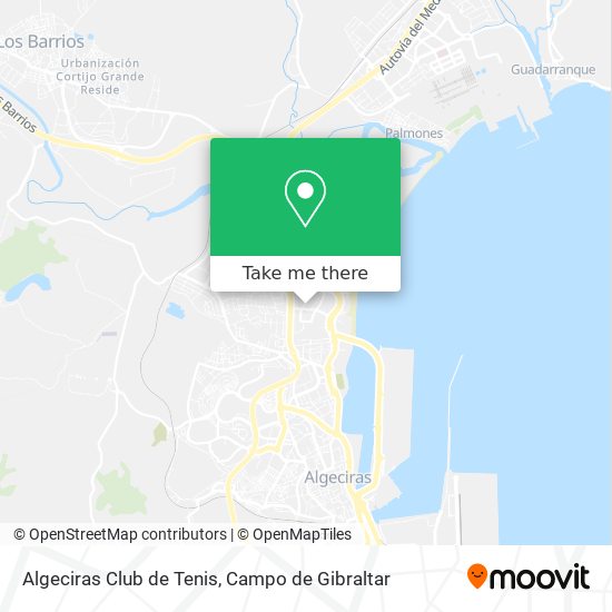 Algeciras Club de Tenis map