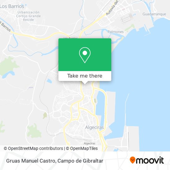 Gruas Manuel Castro map