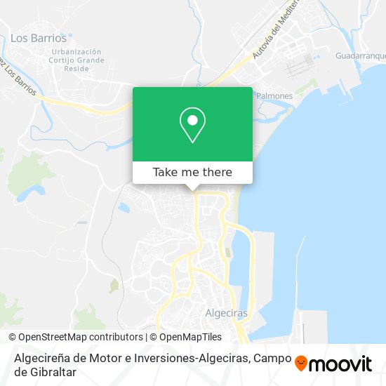 Algecireña de Motor e Inversiones-Algeciras map