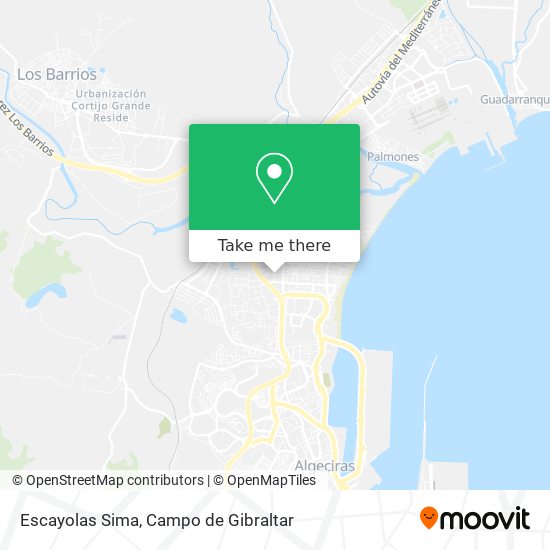 Escayolas Sima map