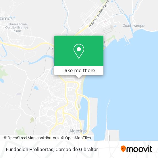 Fundación Prolibertas map