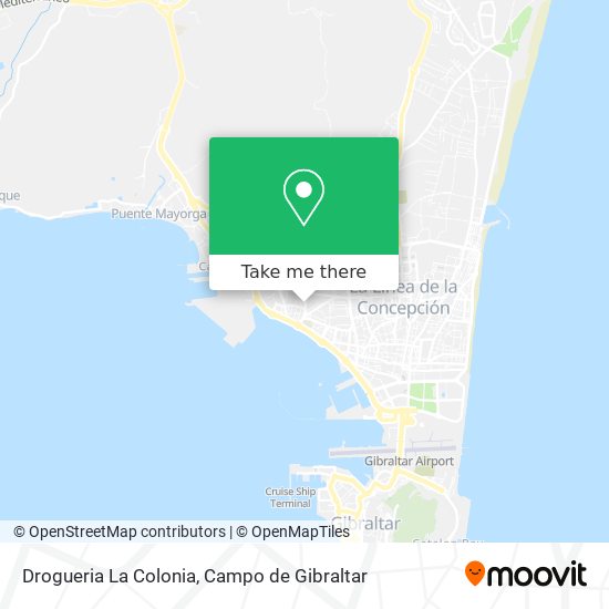 Drogueria La Colonia map