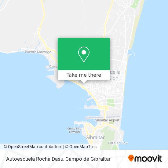 mapa Autoescuela Rocha Dasu