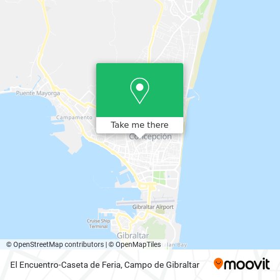 El Encuentro-Caseta de Feria map