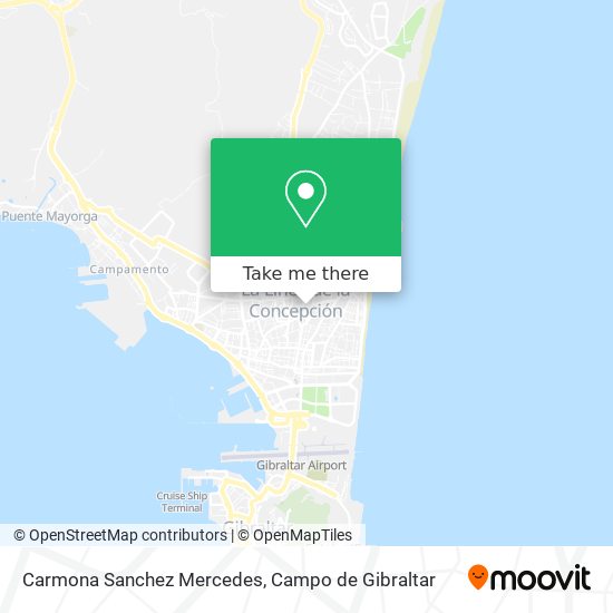 Carmona Sanchez Mercedes map