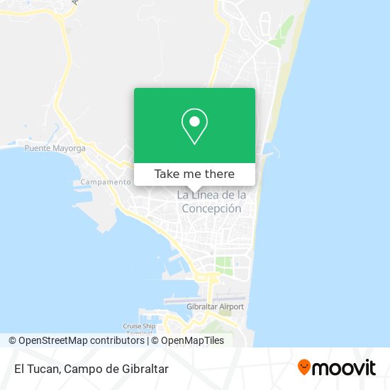 El Tucan map
