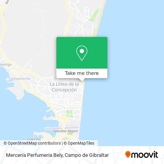 Mercería Perfumería Bely map