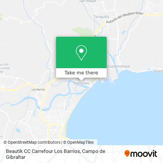 Beautik CC Carrefour Los Barrios map