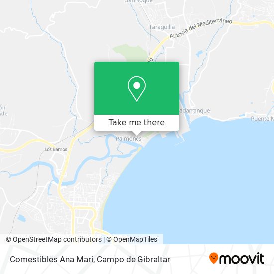 Comestibles Ana Mari map