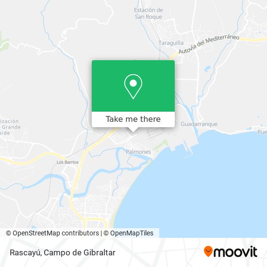 Rascayú map