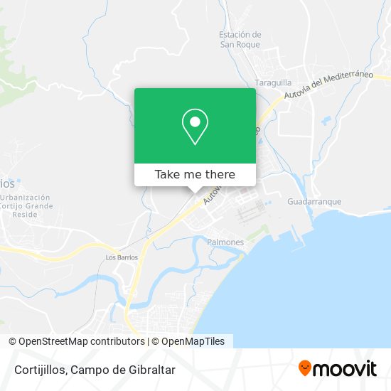 Cortijillos map