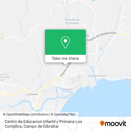 Centro de Educacion Infantil y Primaria Los Cortijillos map