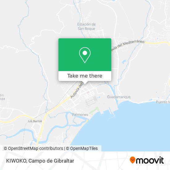 KIWOKO map