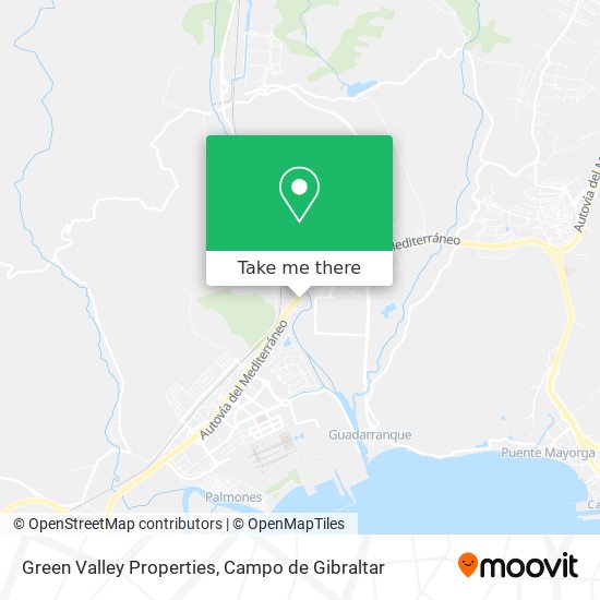 Green Valley Properties map