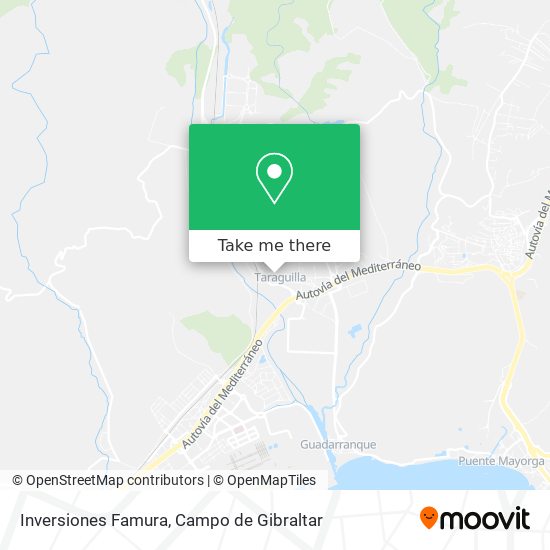 Inversiones Famura map