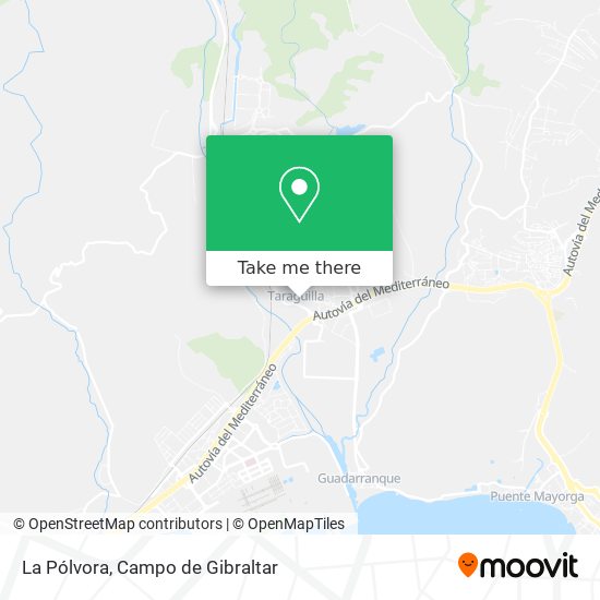 La Pólvora map