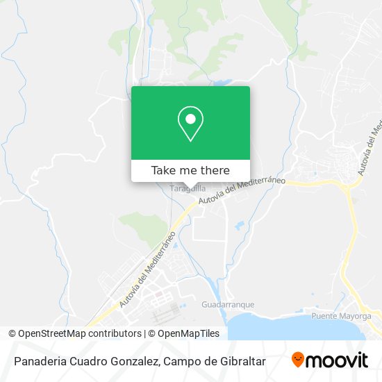 Panaderia Cuadro Gonzalez map