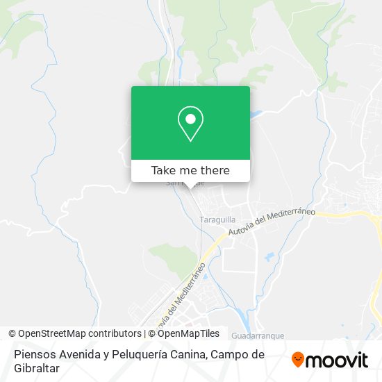 Piensos Avenida y Peluquería Canina map