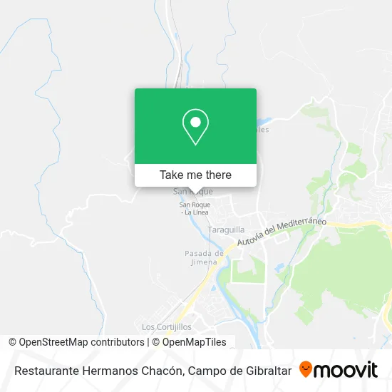 Restaurante Hermanos Chacón map