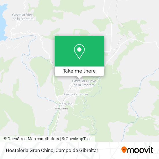 mapa Hosteleria Gran Chino