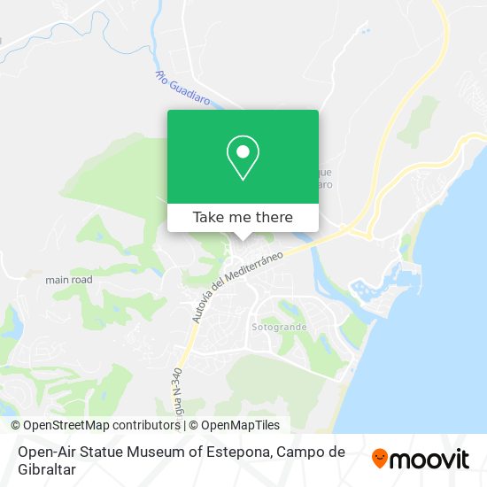 Open-Air Statue Museum of Estepona map