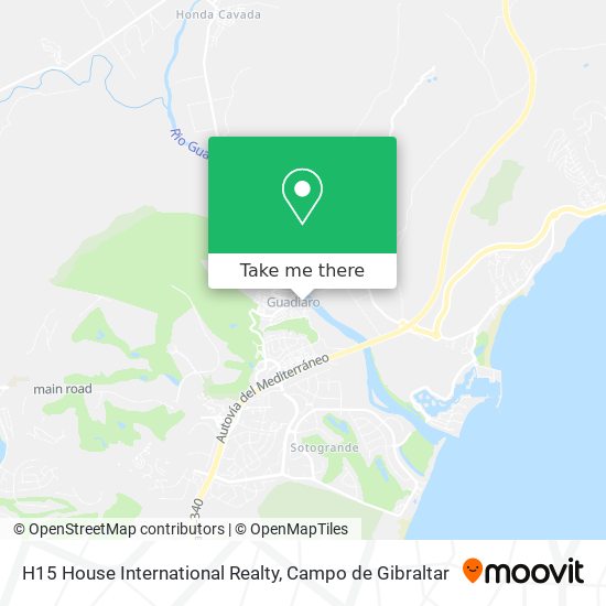 H15 House International Realty map