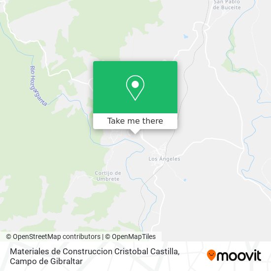 Materiales de Construccion Cristobal Castilla map