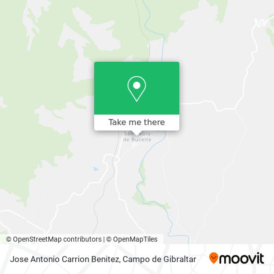 Jose Antonio Carrion Benitez map