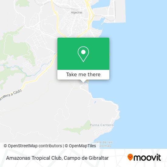 Amazonas Tropical Club map