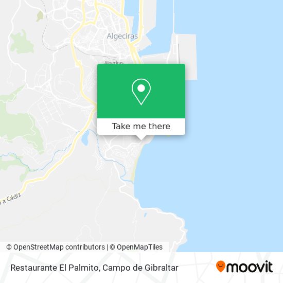 Restaurante El Palmito map