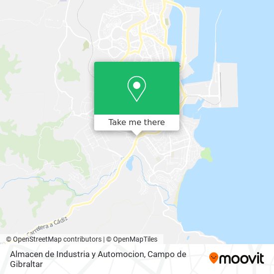 Almacen de Industria y Automocion map