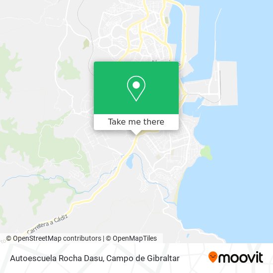 mapa Autoescuela Rocha Dasu