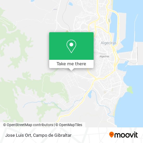 Jose Luis Ort map