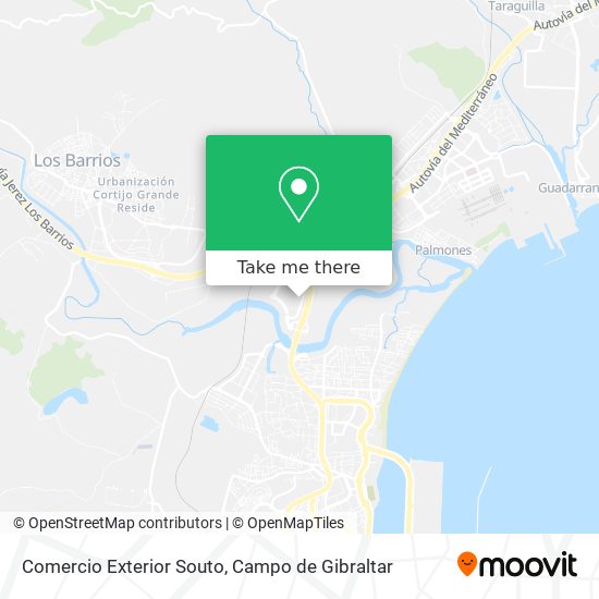 Comercio Exterior Souto map