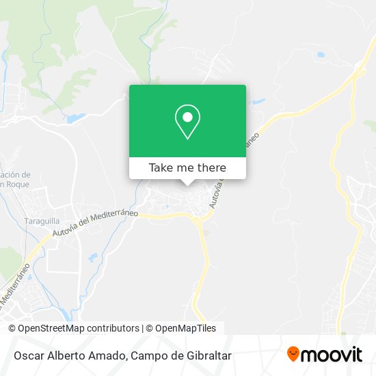 Oscar Alberto Amado map