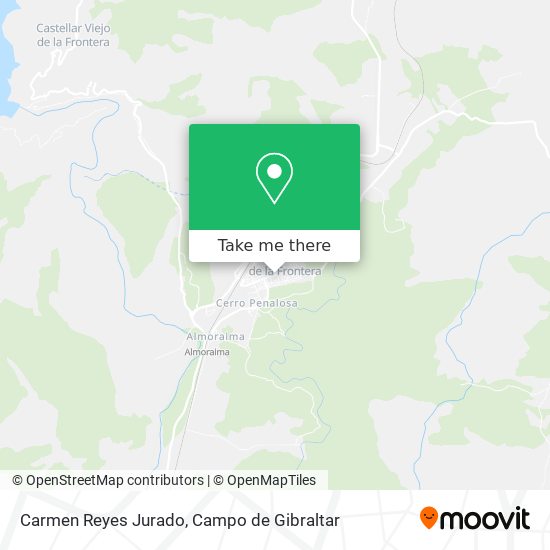 Carmen Reyes Jurado map