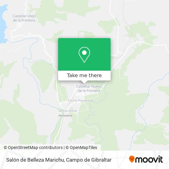 mapa Salón de Belleza Marichu