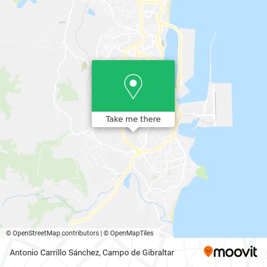 Antonio Carrillo Sánchez map