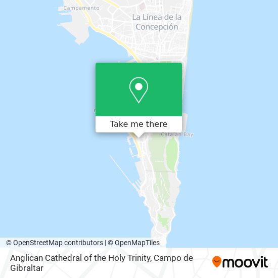 mapa Anglican Cathedral of the Holy Trinity