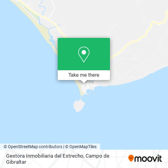 mapa Gestora Inmobiliaria del Estrecho