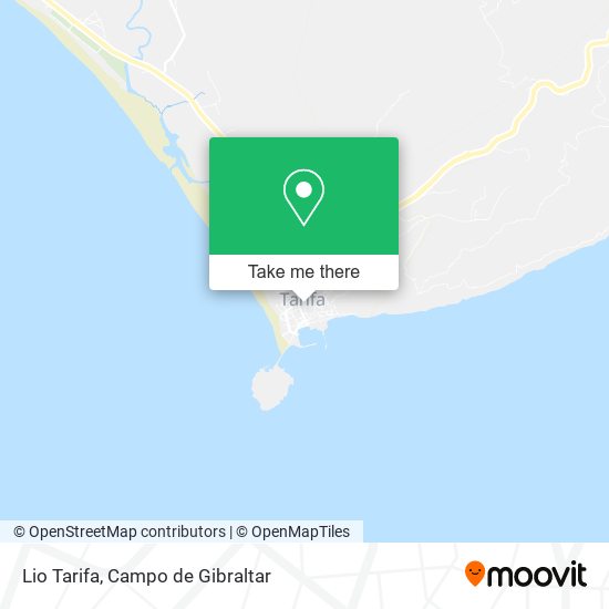 Lio Tarifa map