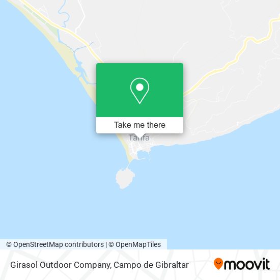 Girasol Outdoor Company map