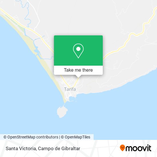 Santa Victoria map