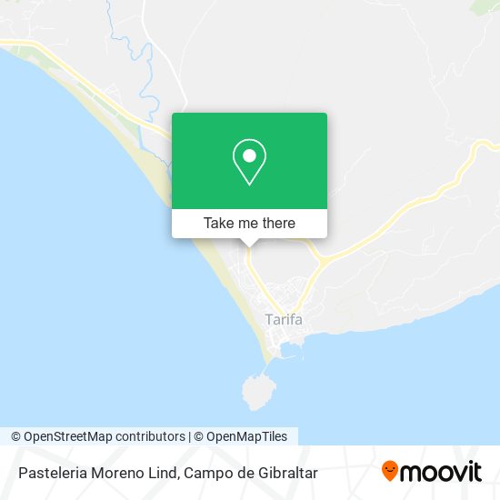 Pasteleria Moreno Lind map