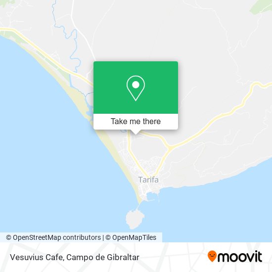 Vesuvius Cafe map