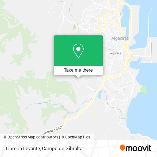 Libreria Levante map