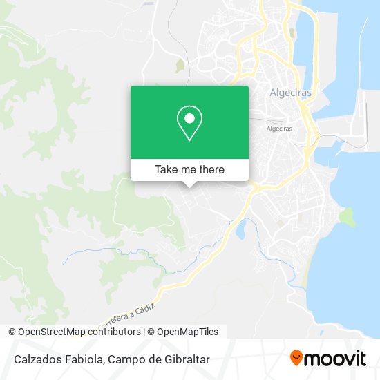 Calzados Fabiola map