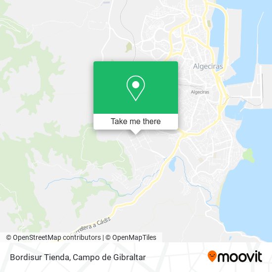 Bordisur Tienda map